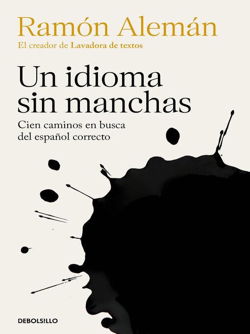 Title details for Un idioma sin manchas by Ramón Alemán - Available
